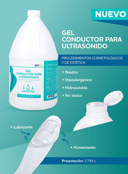 LUBRICANTE PARA SONDAS/ GEL CONDUCTOR PARA ULTRASONIDO - Medivital