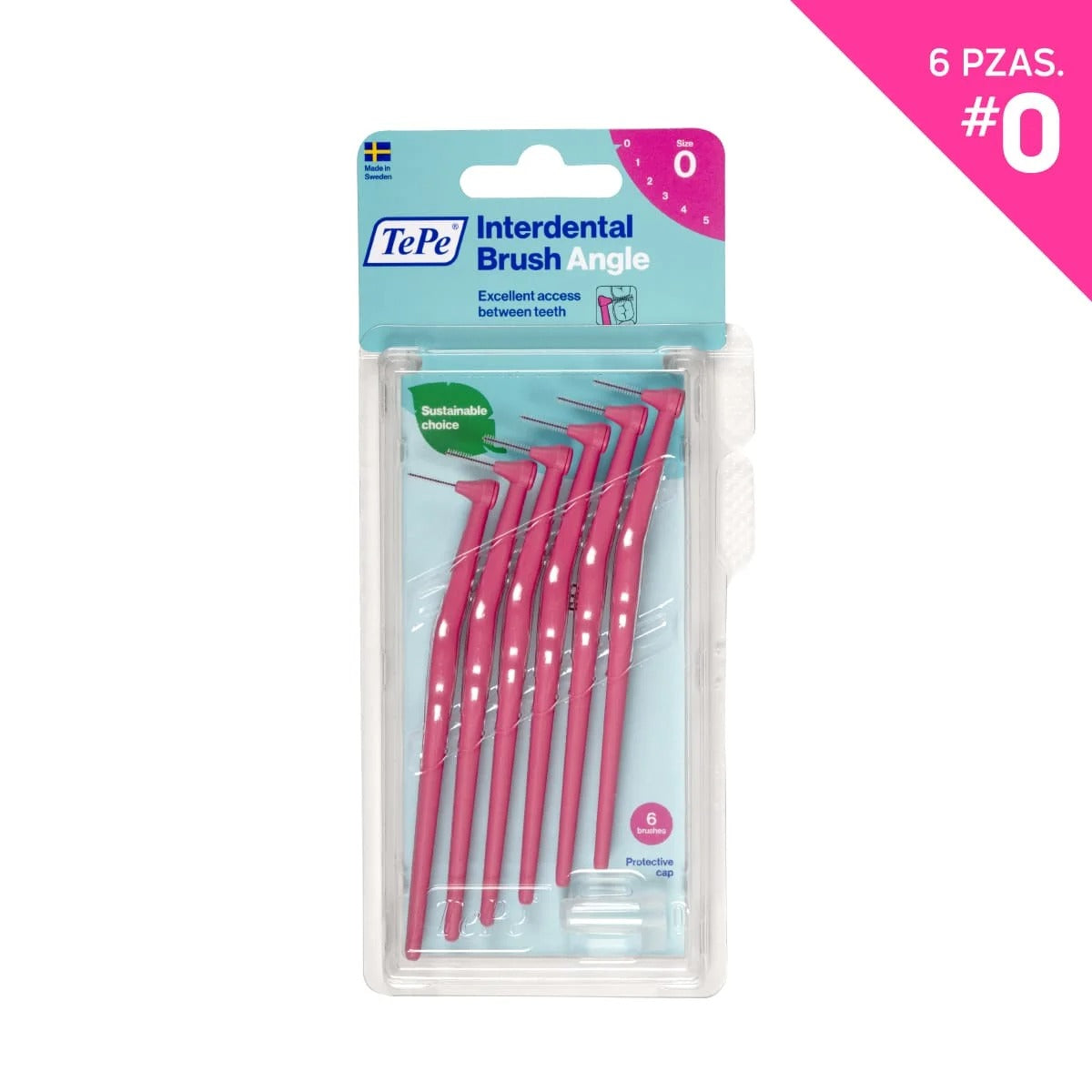 TePe Angle Cepillo Interdental Angulado del #0 al #5