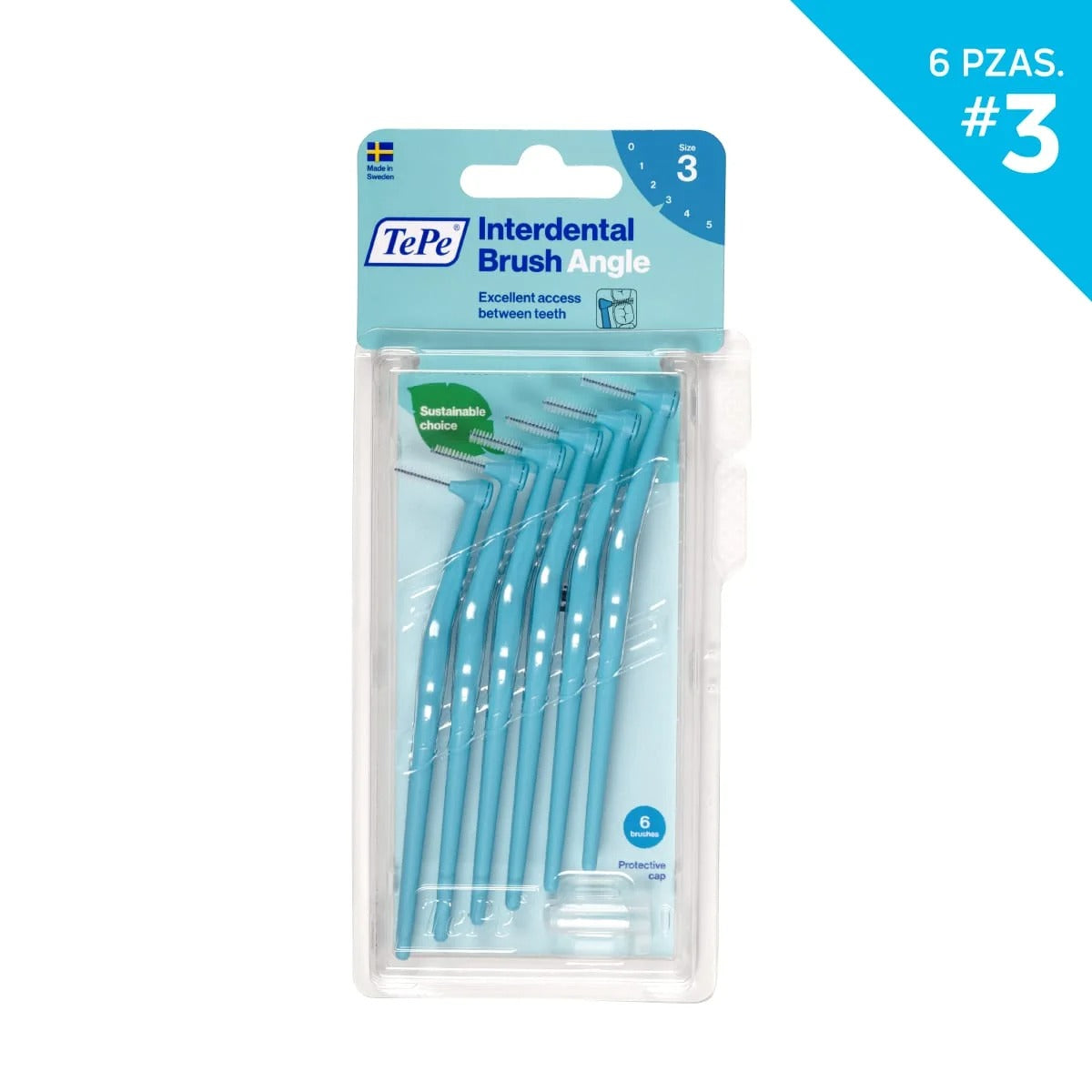 TePe Angle Cepillo Interdental Angulado del #0 al #5