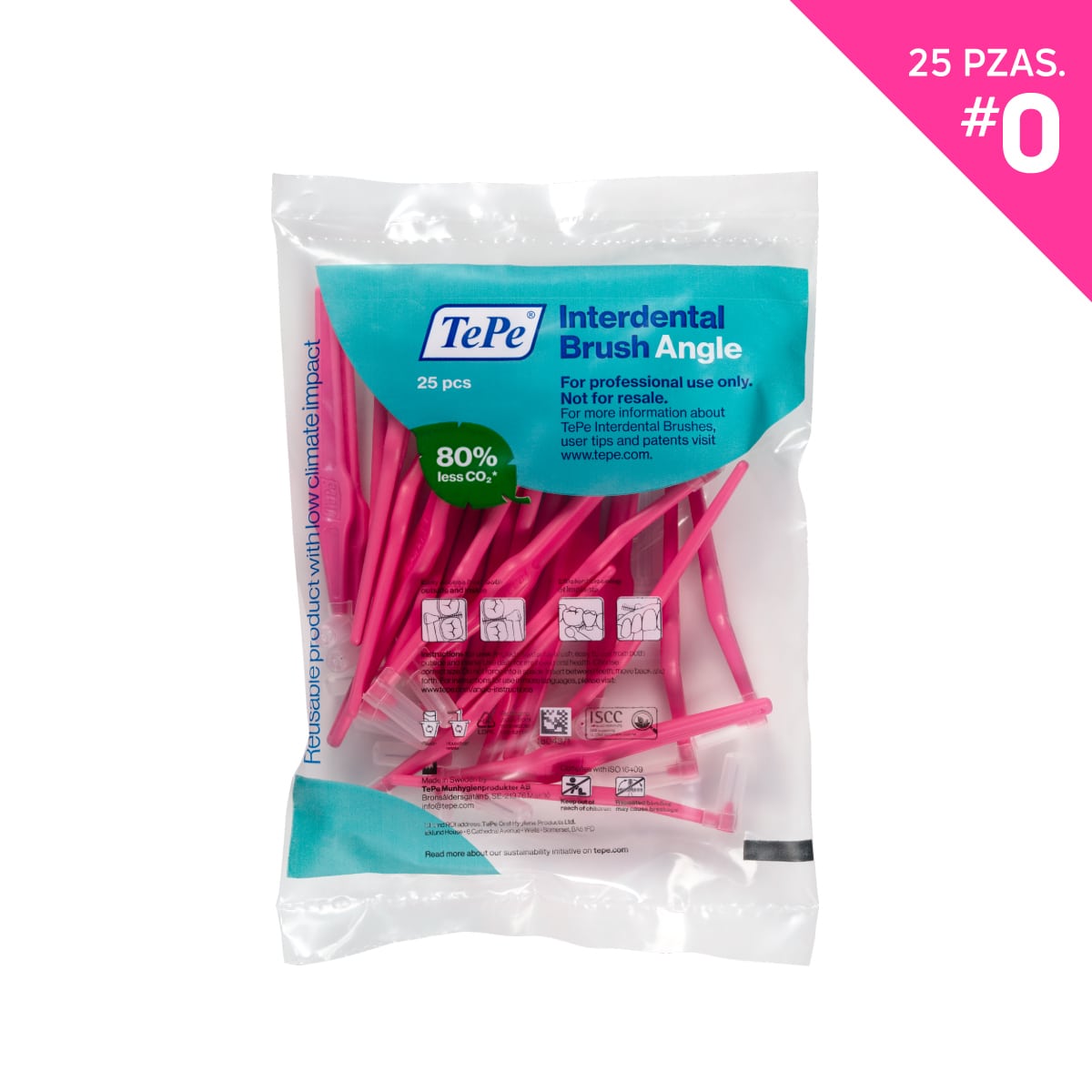 TePe Angle Cepillo Interdental Angulado del #0 al #5