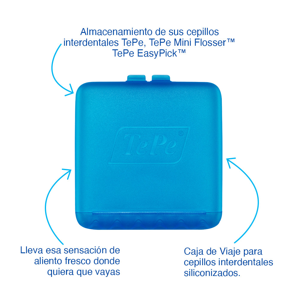 Caja De Viaje Para Cepillos Interdentales Tepe - Travel Case