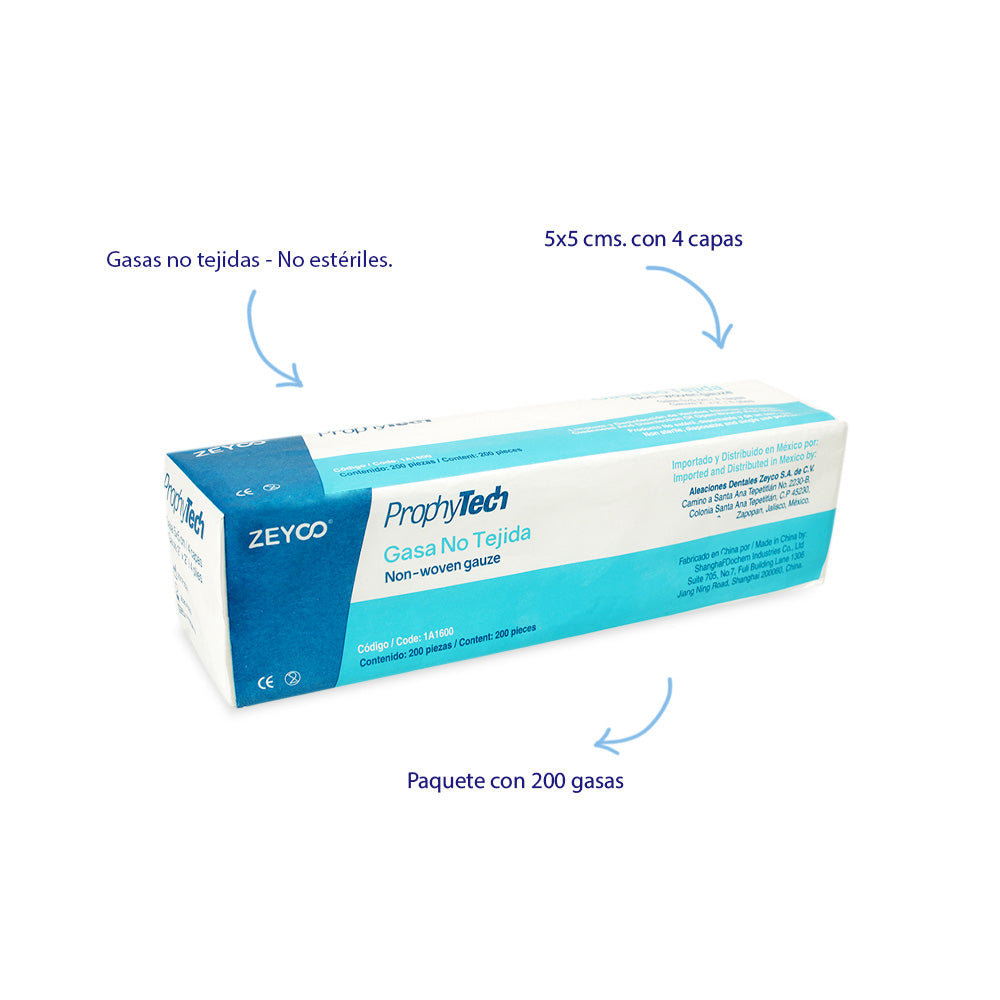 Gasa de 5x5 - ProphyTech